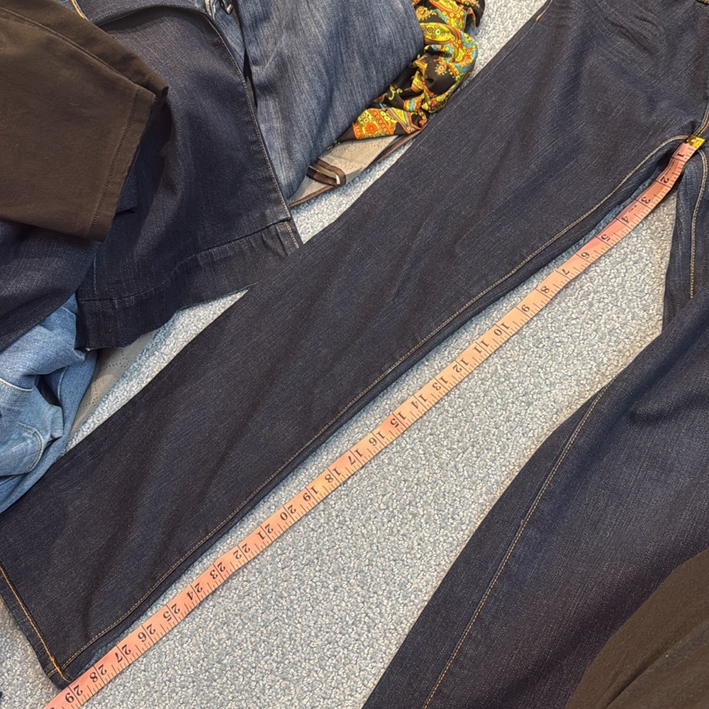 Jbrand jeans NWOT Size 32 straight boot blue jeans host pick - Picture 12 of 17
